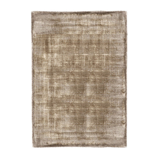 Tappeto in Viscosa Grigio Moderno da Interno 160x230 - BAILEY Colore: Marrone, Dimensione: 140x200