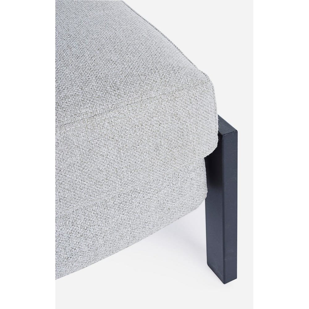 Divano Letto 2 Posti Acciaio Beige Moderno da Interno - ASHTON