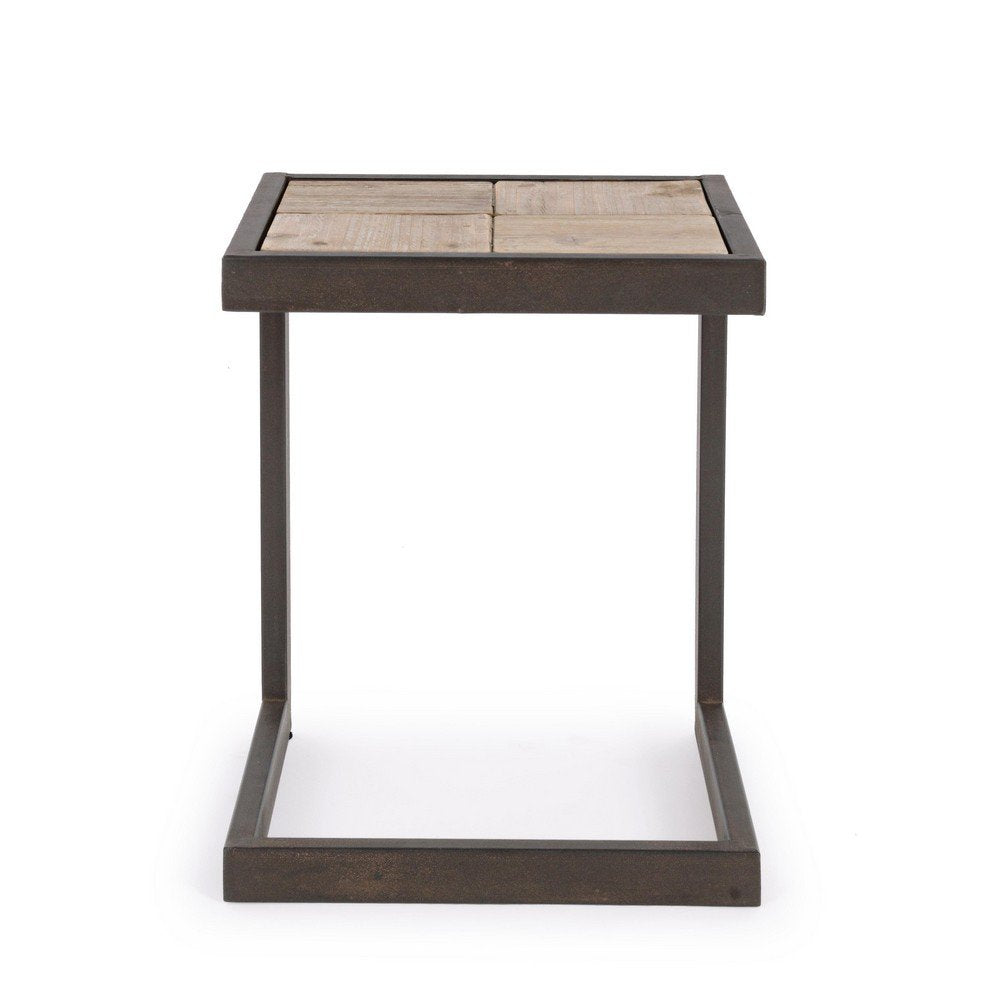 Sgabello Legno Nero Industriale da Interno H47 - ARCHIE