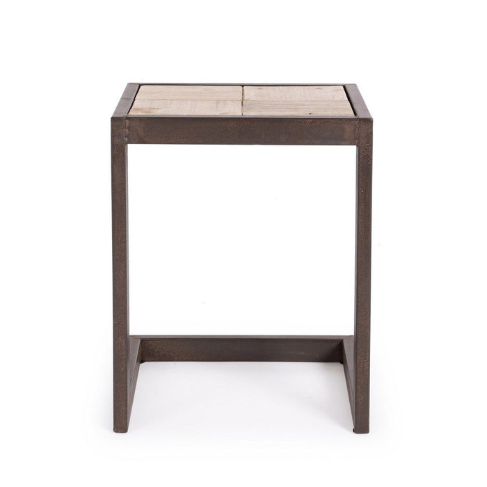 Sgabello Legno Nero Industriale da Interno H47 - ARCHIE