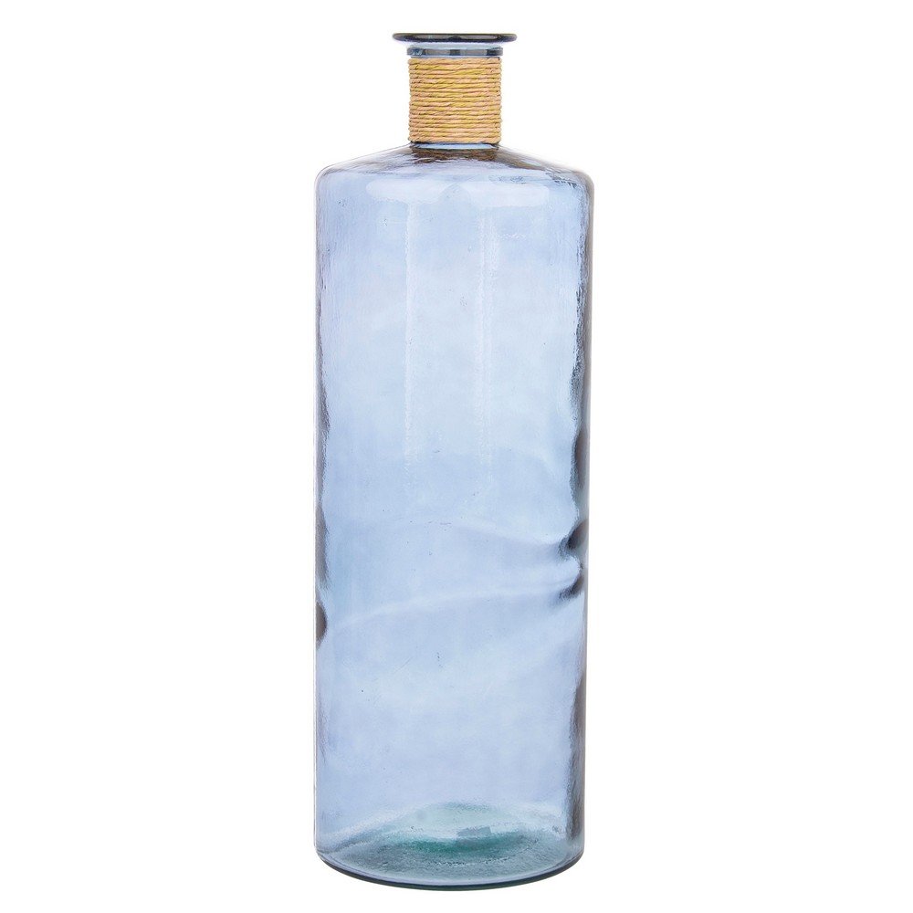Vaso in Vetro Rosa Stile Boho H79 cm - ALIYAH Colore: Blu