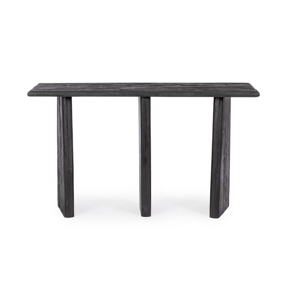 Consolle Legno Nero Moderna da Interno 130x40 - ALEXIA