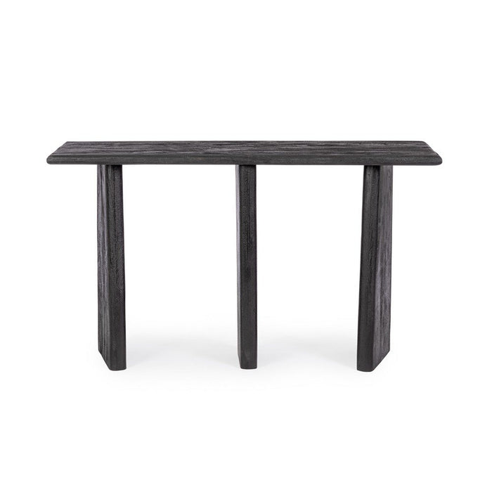 Consolle Legno Nero Moderna da Interno 130x40 - ALEXIA