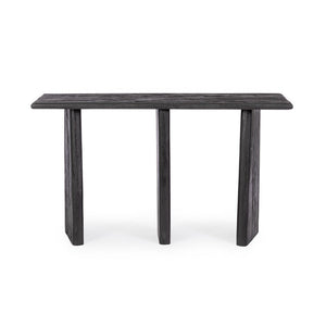 Consolle Legno Nero Moderna da Interno 130x40 - ALEXIA