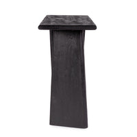 Consolle Legno Nero Moderna da Interno 130x40 - ALEXIA