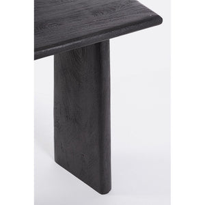 Consolle Legno Nero Moderna da Interno 130x40 - ALEXIA