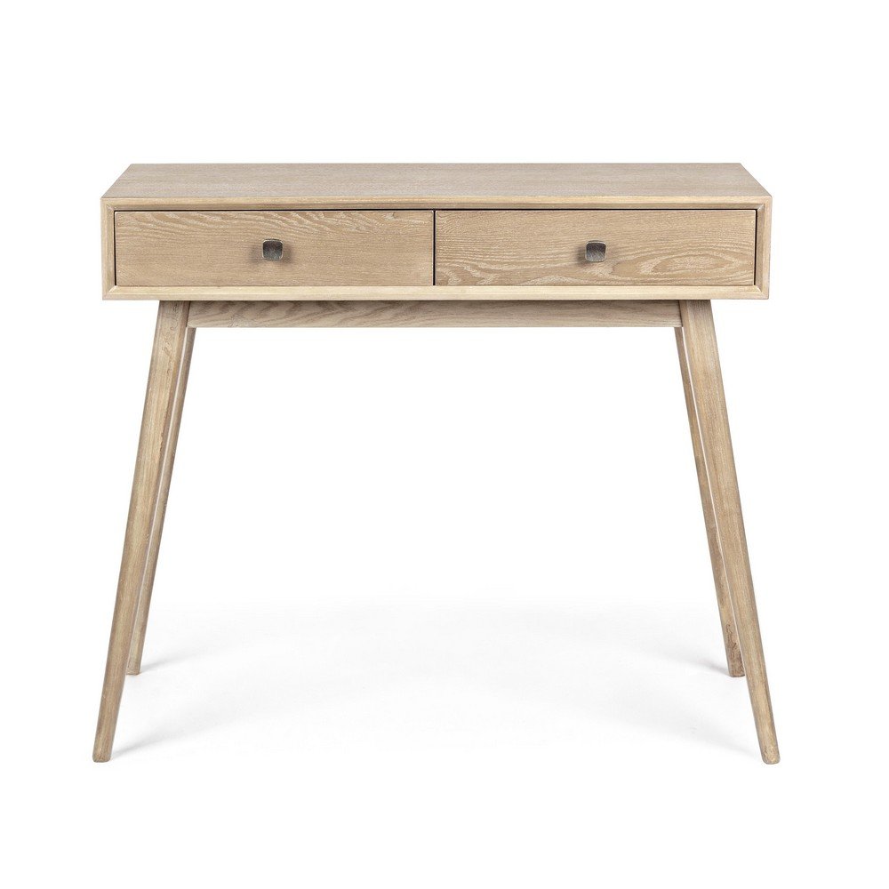 Consolle 2 Cassetti Legno Marrone Moderna da Interno - ALEXANDRA