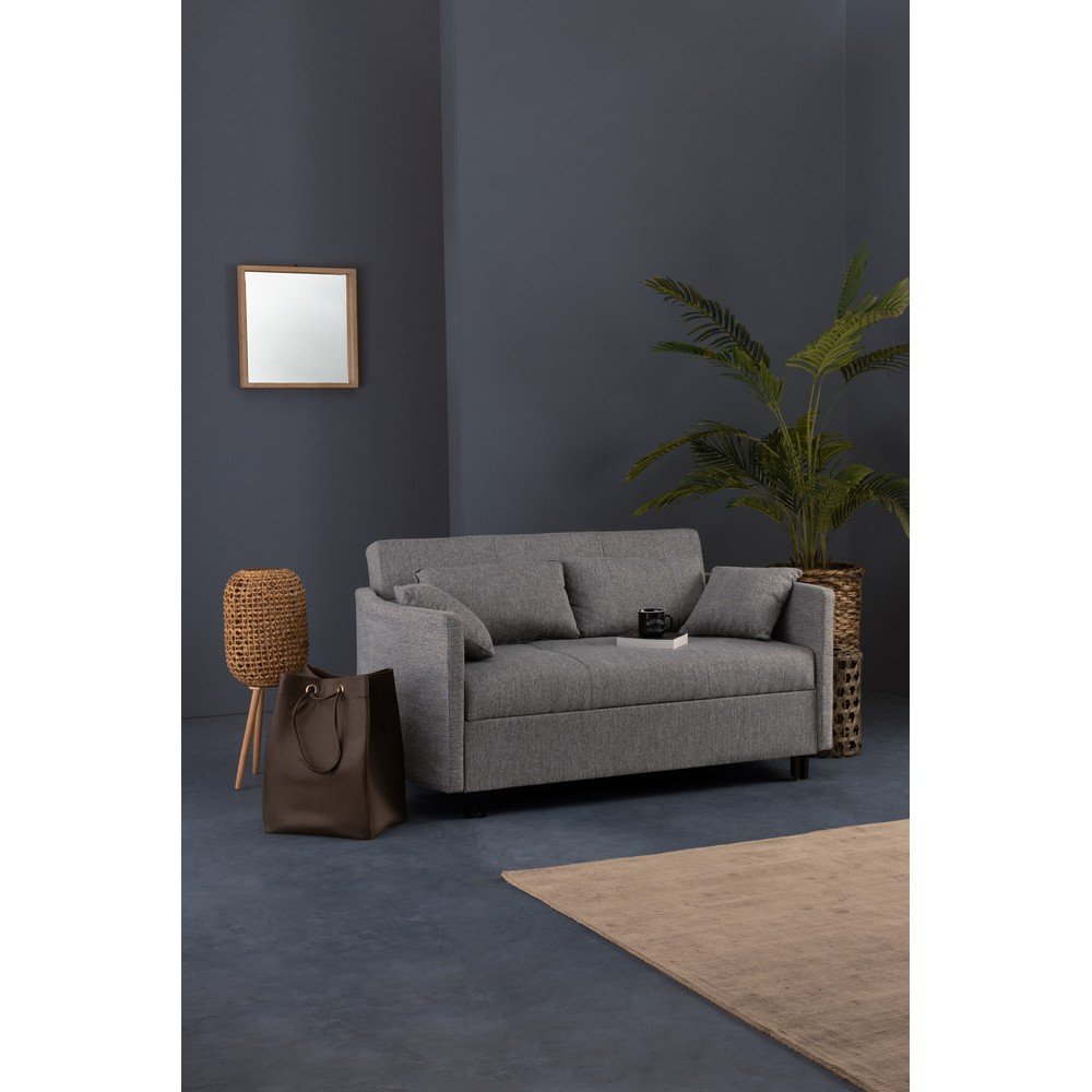 Set 2 Lanterne Treppiede in Rattan Marrone Boho da Interno - ALEXANDER