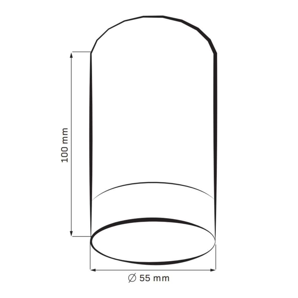 Faretto da soffitto Polux Arras GU10 bianco oro alluminio