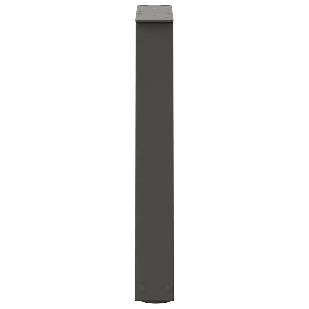 Gambe per Tavolino da CaffÃ¨ a Forma di V 2 pz Antracite 28x(42-43,3) cm Acciaio