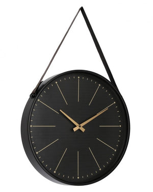 Orologio da Parete Bianco Moderno da Interno 40x66 cm - SIL Colore: Nero