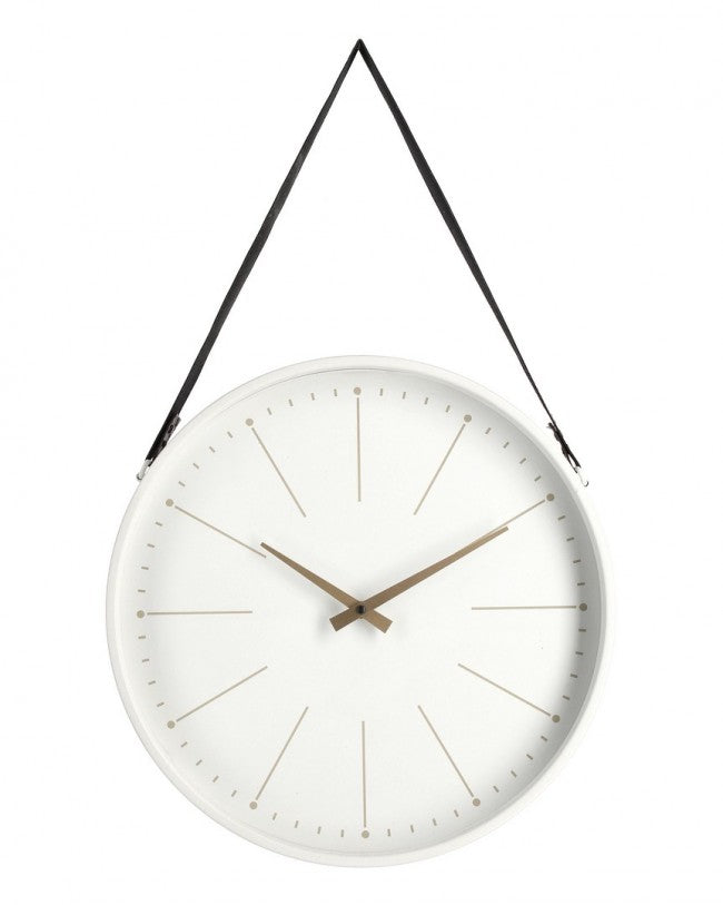 Orologio da Parete Bianco Moderno da Interno 40x66 cm - SIL Colore: Bianco