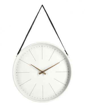 Orologio da Parete Bianco Moderno da Interno 40x66 cm - SIL Colore: Bianco