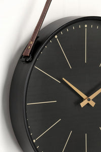 Orologio da Parete Bianco Moderno da Interno 40x66 cm - SIL Colore: Nero