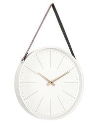 Orologio da Parete Bianco Moderno da Interno 40x66 cm - SIL Colore: Bianco