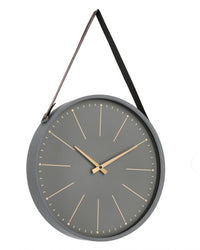 Orologio da Parete Bianco Moderno da Interno 40x66 cm - SIL Colore: Grigio