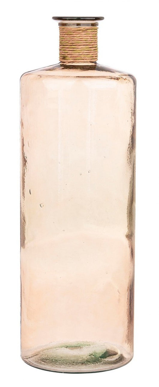 Vaso in Vetro Rosa Stile Boho H79 cm - ALIYAH Colore: Rosa