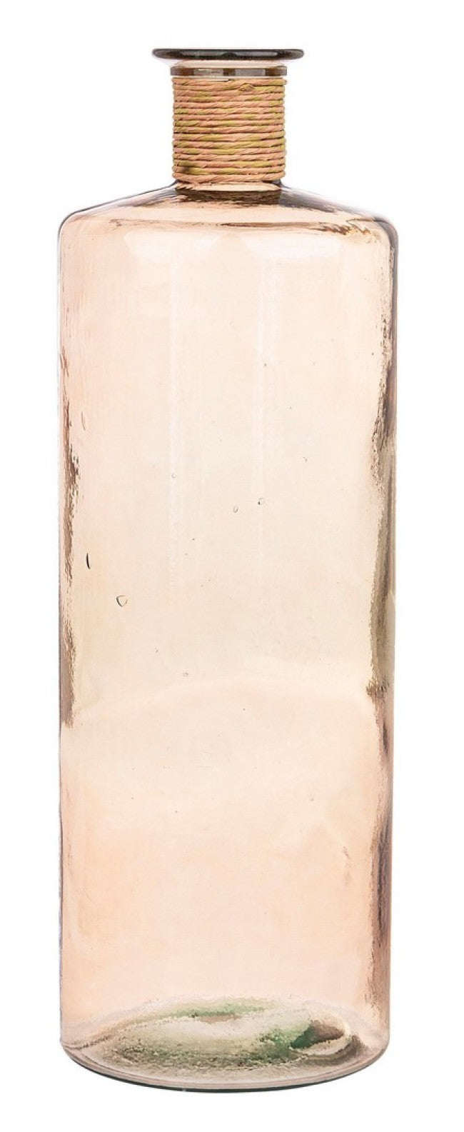 Vaso in Vetro Rosa Stile Boho H79 cm - ALIYAH Colore: Rosa