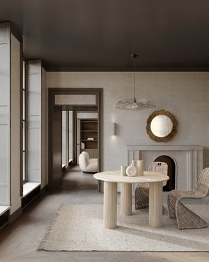 Tappeto Tessuto Beige Boho da Interno - COX Dimensione: 160x230, Colore: Beige