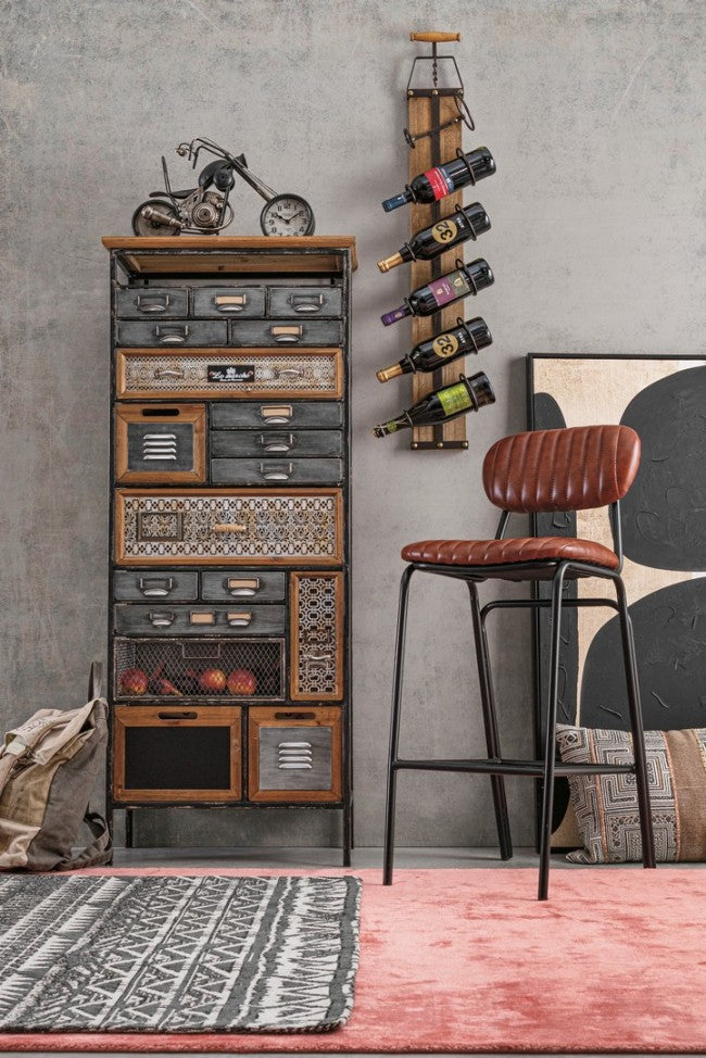 Tappeto Viscosa Rosso Moderno da Interno 140x200 cm - GRAY Colore: Rosso, Dimensione: 140x200