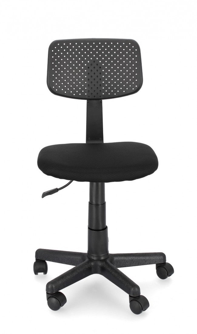 Sedia Ufficio Tessuto Blu Moderna da Interni - ARCADIA Colore: Nero