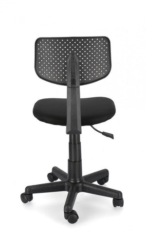 Sedia Ufficio Tessuto Blu Moderna da Interni - ARCADIA Colore: Nero