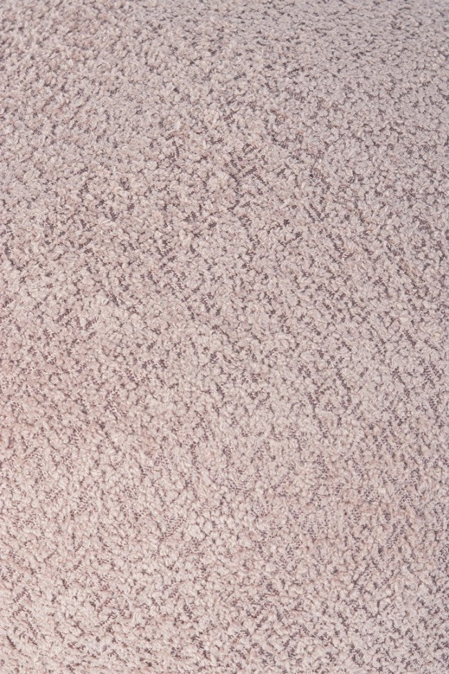 Sgabello Bouclé Rosso Scandinavo da Interno - SIENNA Colore: Rosa