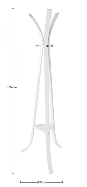 Appendiabiti Metallo Tortora Moderno da Interno - CELESTIALE Colore: Bianco