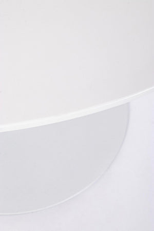 Tavolo Legno Nero Moderno da Interno 120 cm - CLEO Colore: Bianco