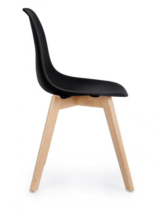 Poltrona Sospesa con corda intrecciata - JASMINE Colore: Nero