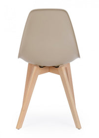 Poltrona Sospesa con corda intrecciata - JASMINE Colore: Tortora