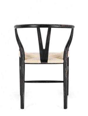 Set 2 Sedie Legno Marrone Moderno da Interno - DIANA Colore: Marrone