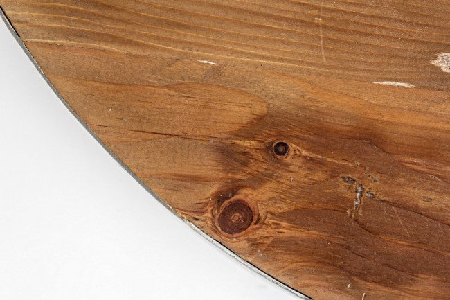 Tavolino Rotondo Legno Bianco Moderno da Interno - ZEN Dimensione: D70, Colore: Bianco