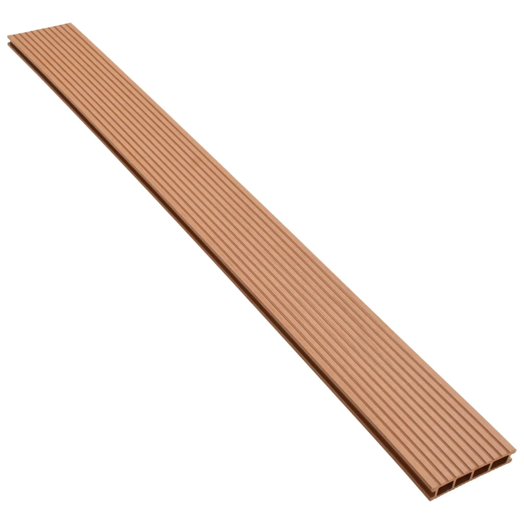 Pavimento da Deck 56 pcs Marrone WPC 3444724
