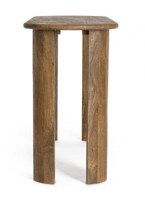 Consolle Ovale Legno Naturale Moderna da Interno - BRANCH Colore: Marrone