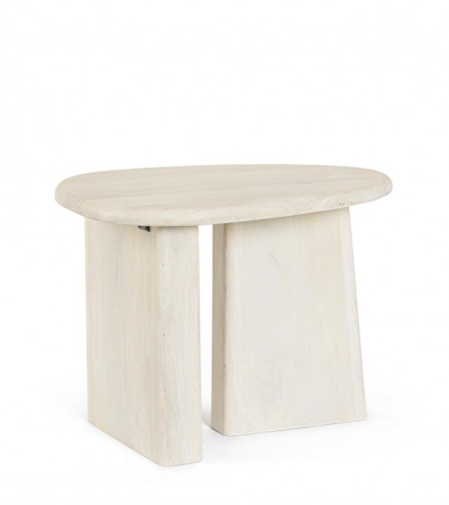 Tavolino Legno Marrone Rustico da Interno - ENIGMA Colore: Marrone