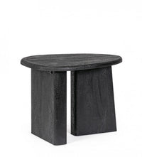 Tavolino Legno Marrone Rustico da Interno - ENIGMA Colore: Nero