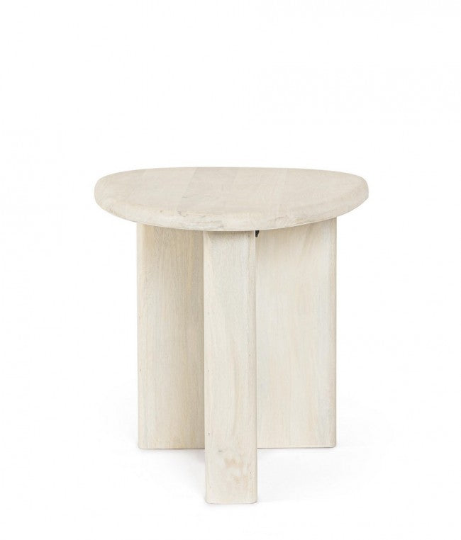 Tavolino Legno Marrone Rustico da Interno - ENIGMA Colore: Marrone