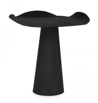 Tavolino Metallo Beige Moderno da Interno - HONY Dimensione: D46, Colore: Nero