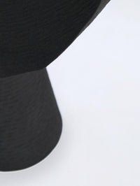 Tavolino Metallo Beige Moderno da Interno - HONY Dimensione: D46, Colore: Nero