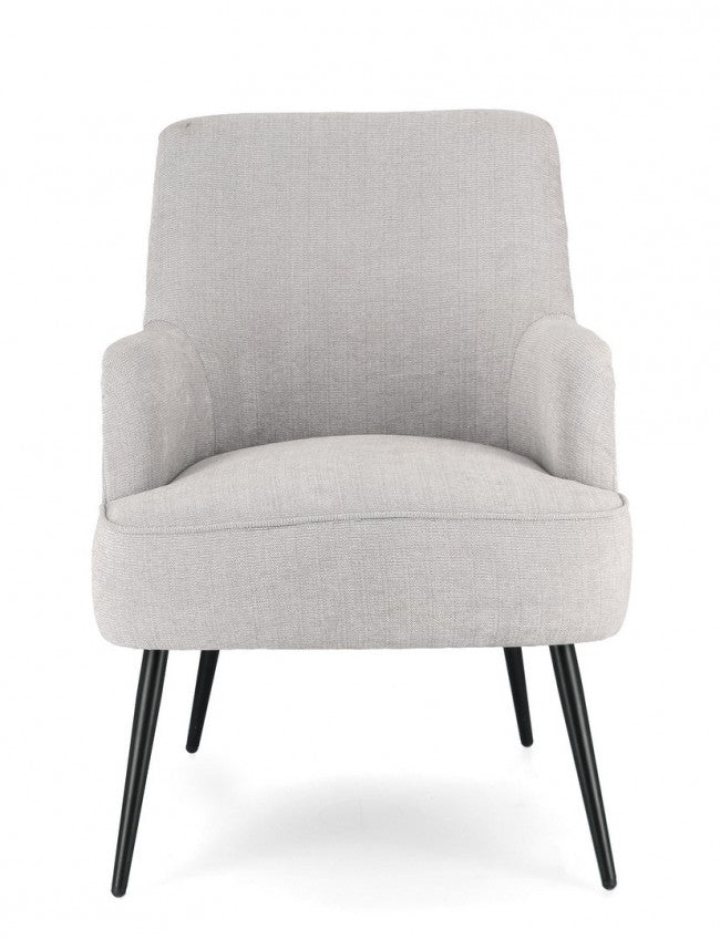 Poltrona Tessuto Marrone Moderno da Interno - CALEB Colore: Grigio