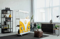 Pouf Marrone Stile Moderno da Interno 40x40 cm - SAVANNAH