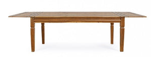 Tavolo Allungabile Legno Naturale Rustico da Interni 290x100 - MANSION