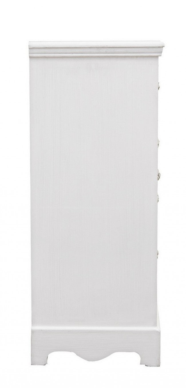 Credenza MDF Impiallacciato Bianca Rustica da Interno - IVORY