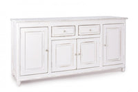 Credenza Legno Bianco Shabby da Interno - MAEVE