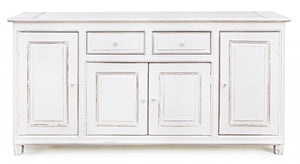 Credenza Legno Bianco Shabby da Interno - MAEVE