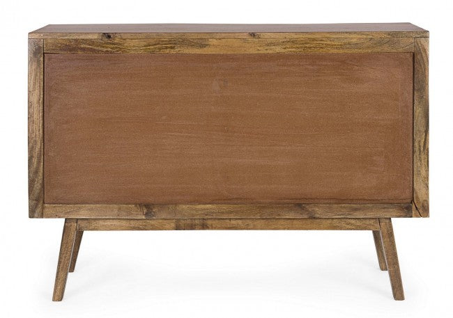 Cassettiera Legno Naturale Rustica da Interno - EVANDER