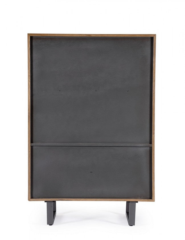 Mobile Alto Legno Naturale Industriale da Interno - BRAMBLE