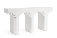 Consolle MDF Impiallacciato Bianco Moderna da Interno - ROAM