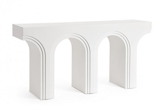 Consolle MDF Impiallacciato Bianco Moderna da Interno - ROAM